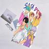 1pc KPop Demon Hunters SAJA BOYS1 Beach Towel, Beach and Seaside Swimming Pool Equipment, Fashion Pattern, Rectangular, Travel Essentials