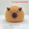 Capybara Bath Sponge Ball Cute Cartoon Animal Baby Shower Brushes Body Cleaning Brush Bubble Sponges Bathroom Accessories