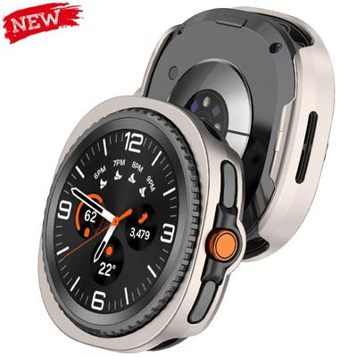 PC-Hartschalenhülle für Samsung Galaxy Watch 8 40mm 44mm Glänzende Abdeckung Schutzhülle für Galaxy Watch 8Classic Ausgeschnittene Hülle Zubehör