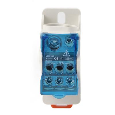 Din Rail Terminal Block Distribution Box Electric Wire Connector Universal Power Junction Box