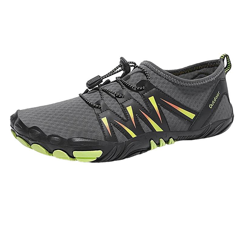 

Beach Swim Sports 2025 Outdoor Diving Surf Hiking Light Running Athletic Water Shoes for Women Men Quick Dry Barefoot Aqua Shoes 39 сірий колір