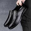 Fashion Loafers Men Shoes Leather Soft Comfy Slip-on Moccasins Outdoor Handmade Man Casual Shoes Drive Walk Luxury Leisure Flats