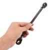 4 In 1 Ratchet Spanner Chrome Vanadium Steel Double Twin Ended Ratchet Wrench for 8-13mm/10-19mm/16-19mm Workshop Tools