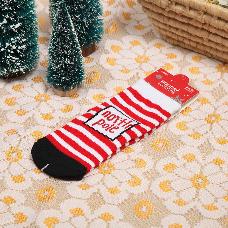 New Autumn Winter Socks for Children Baby Boy Girl Infant Christmas Socks Cotton Socks Cartoon Anti Slip Floor Newborn Socks