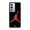 Case - MANIACASE - Oppo A80 - Jordan Logo 23 - Red - Flexible