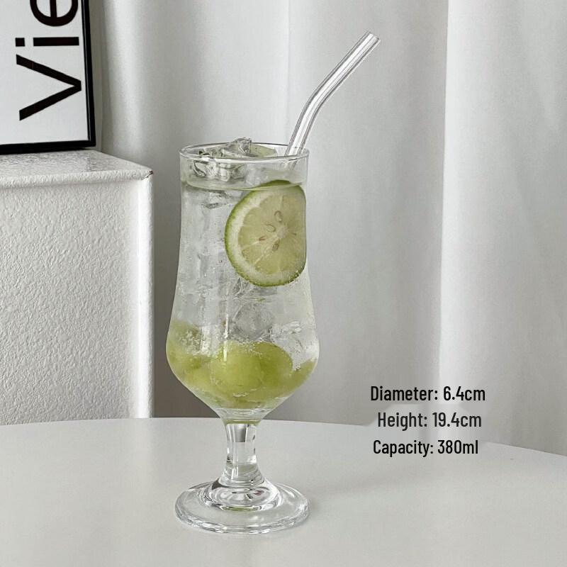 ZISIZ Ins Style Glass Goblet