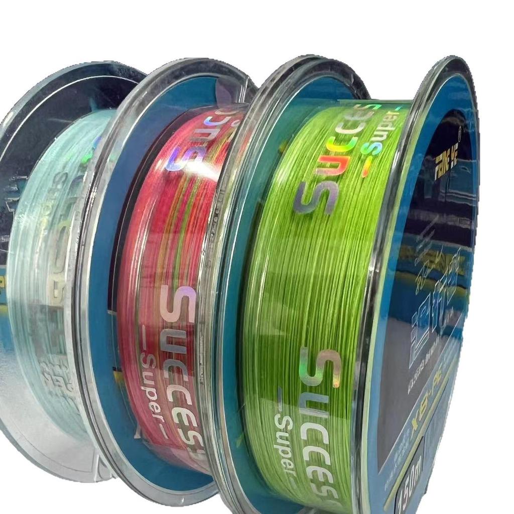 6-Color PE 8-Strand Braided Fishing Line - Wear-Resistant, Long-Cast, Strong, Lure-Ready