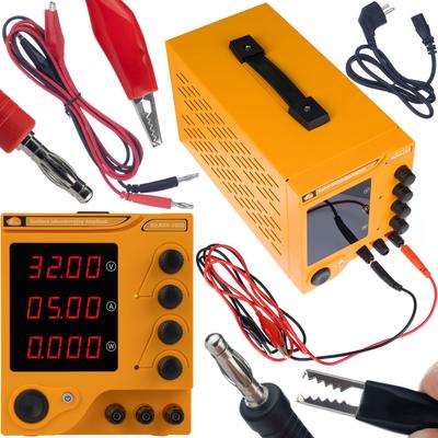 Rosfix Zasilacz Laboratoryjny AmpRush RARES-3205 32V 5A – Regulowane Napięcie I Prąd | Wysoka Precyzja | System Zabezpieczeń ROSFIX PROTECT