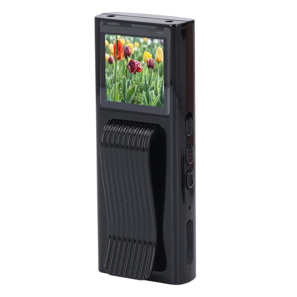 Caméra corporelle 4K avec écran TFT 1,3 pouces Enregistreur vidéo portable Caméra moto avec nuit