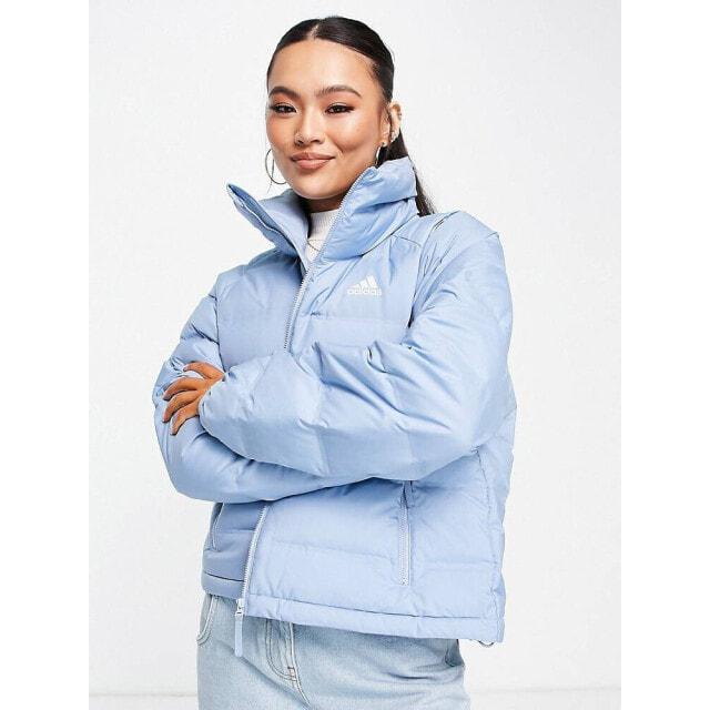 

Синий пуховик adidas Outdoor Helionic