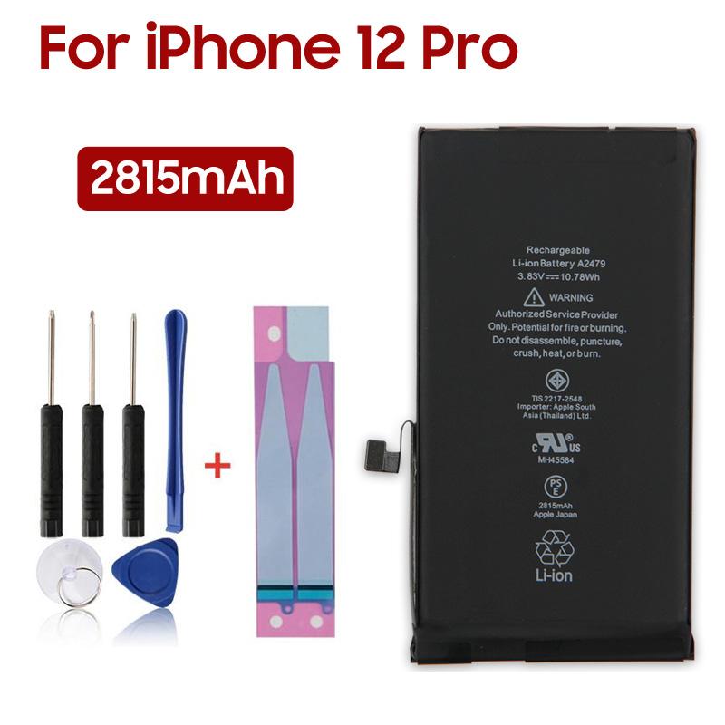 Rechargeable Lithium Battery For iPhone 12 Pro iPhone12 Pro Phone Battery 2815mAh