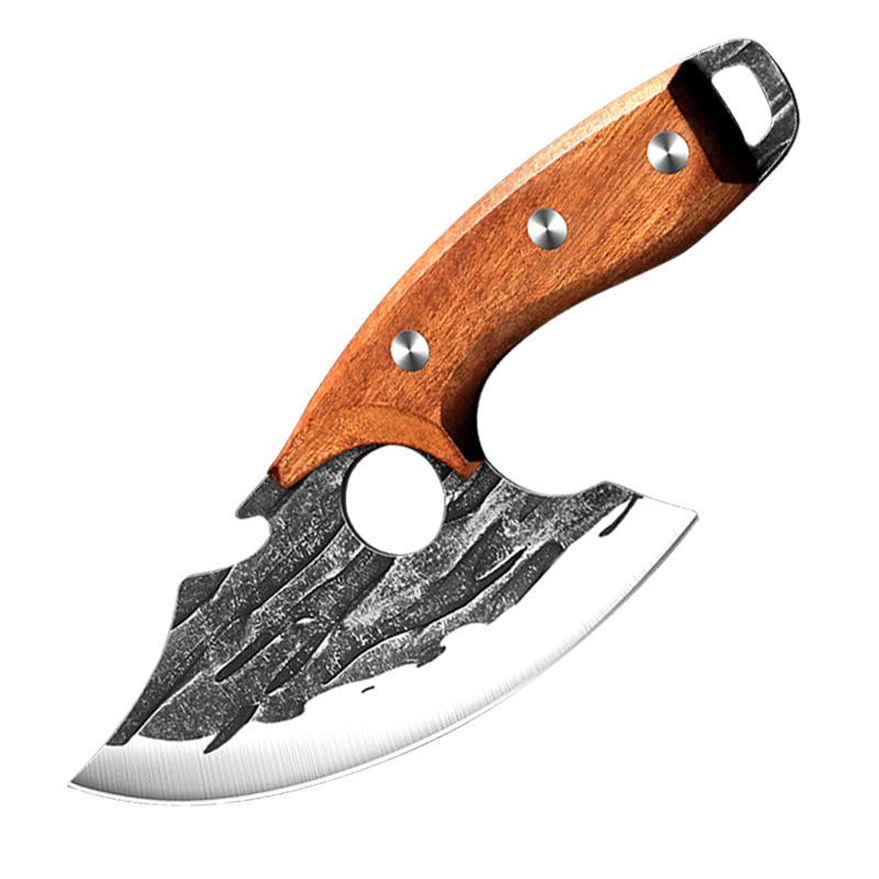 Cuchillos de cocina forjados, cuchillo para deshuesar, cuchillo de carnicero de acero inoxidable, cuchillo para cortar carne, verduras, cuchillo de fruta, abridor de botellas