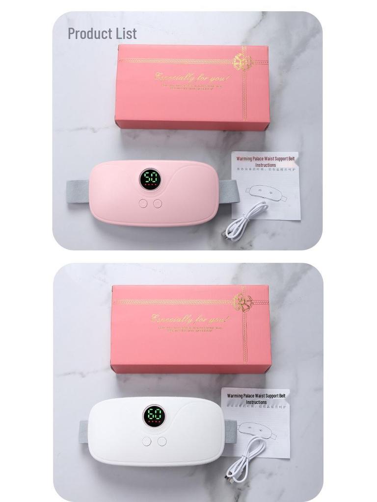 Infrared Heating Massage Belt: Electric Vibration & Physiotherapy for Warm Comfort