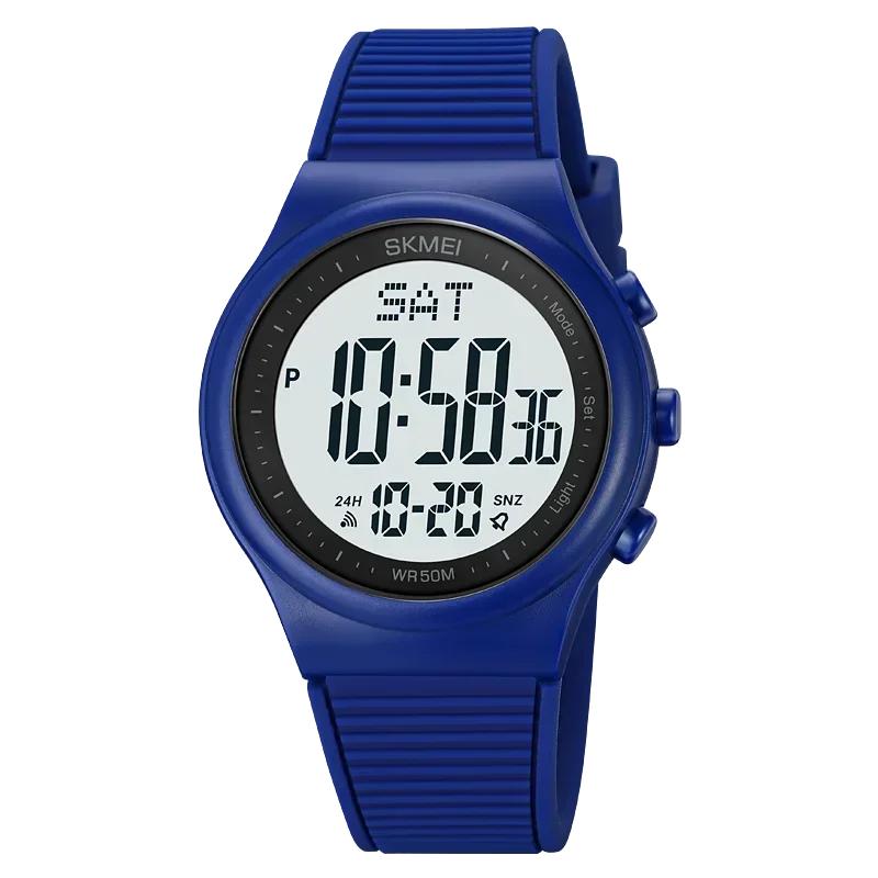 SKMEI 1980 Male reloj hombre Fashion Back Light Digital Sports Watches Clock For Men 5Bar Waterproof Countdown Wristwatches