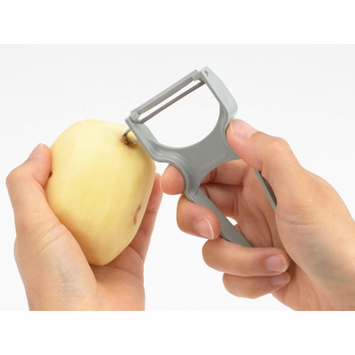 Ritter Peeler, Stainless Steel Blade, Blue, Made in Germany