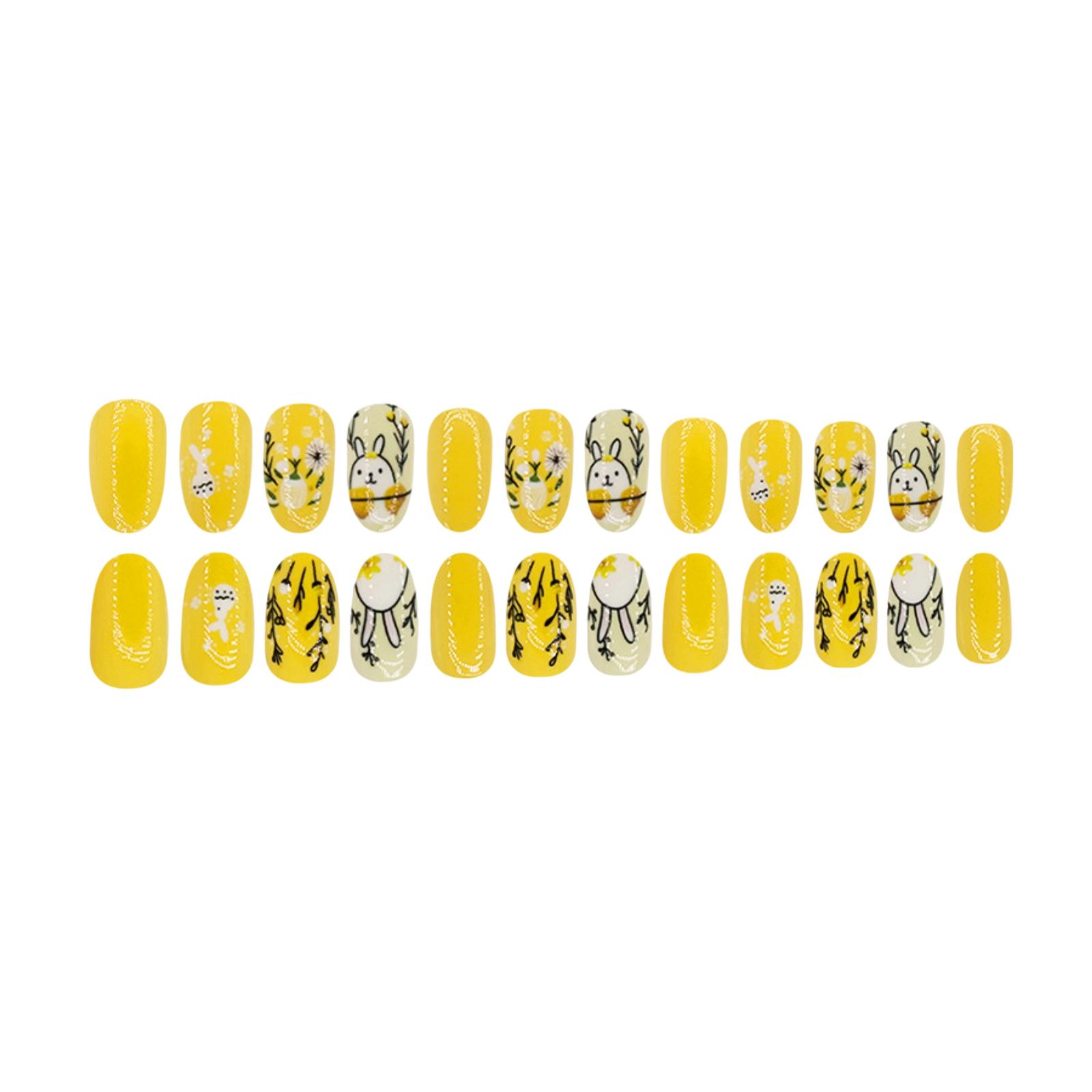 Piece Fashionable And Cute Easter Nail And Nail Kit