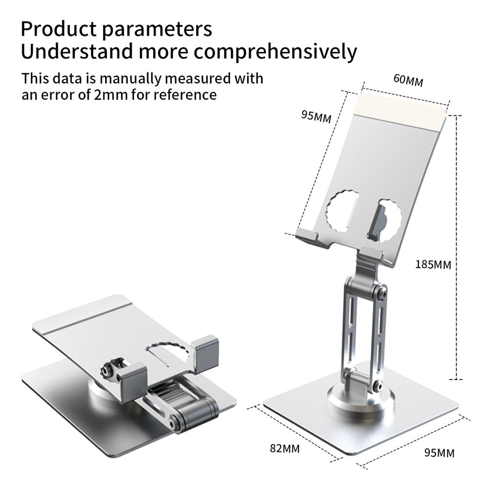Suporte de telefone móvel portátil dobrável rotativo para iPhone Xiaomi Redmi Mi Samsung Huawei Oneplus Ipad Mini Kindle Smartphones Acessórios