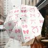 1pc Bow Pattern Pattern Umbrella Design Automatic Opening and Closing Umbrella, High-quality Travel Umbrella,  c1128262