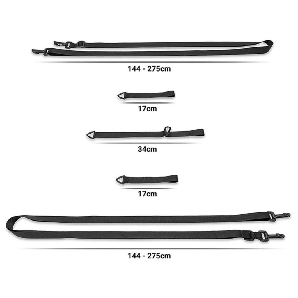 5 Pieces Umbrella Fixing Strap Kit Adjustable for Terrace, Homeowners