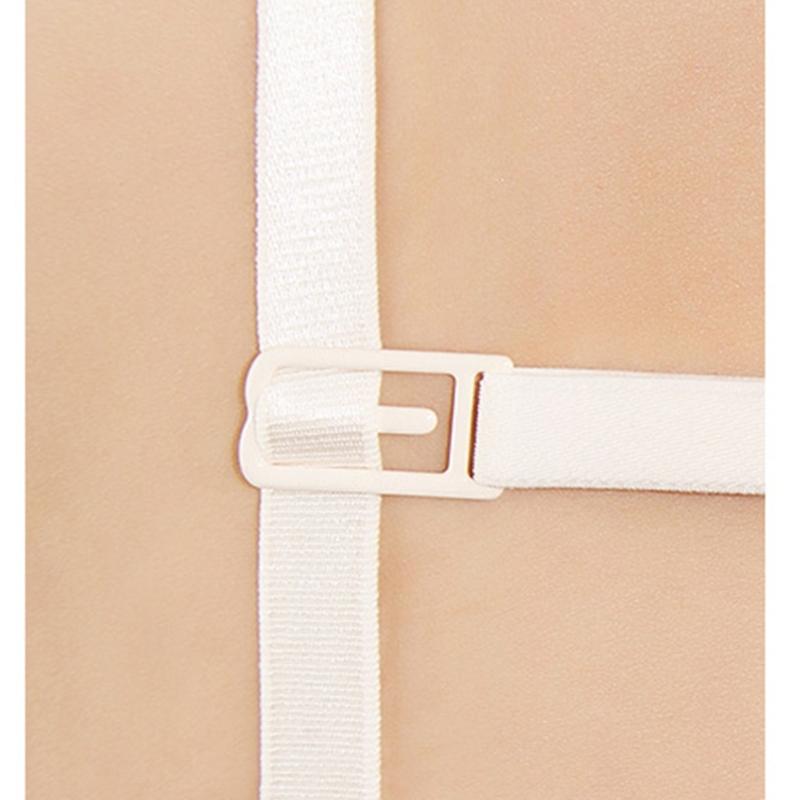 Pack of 6 Nonslip Bra Strap Holders Adjustable Elastic Bralette Strap Clips for Secure and Comfortable Fit Bra Accessory