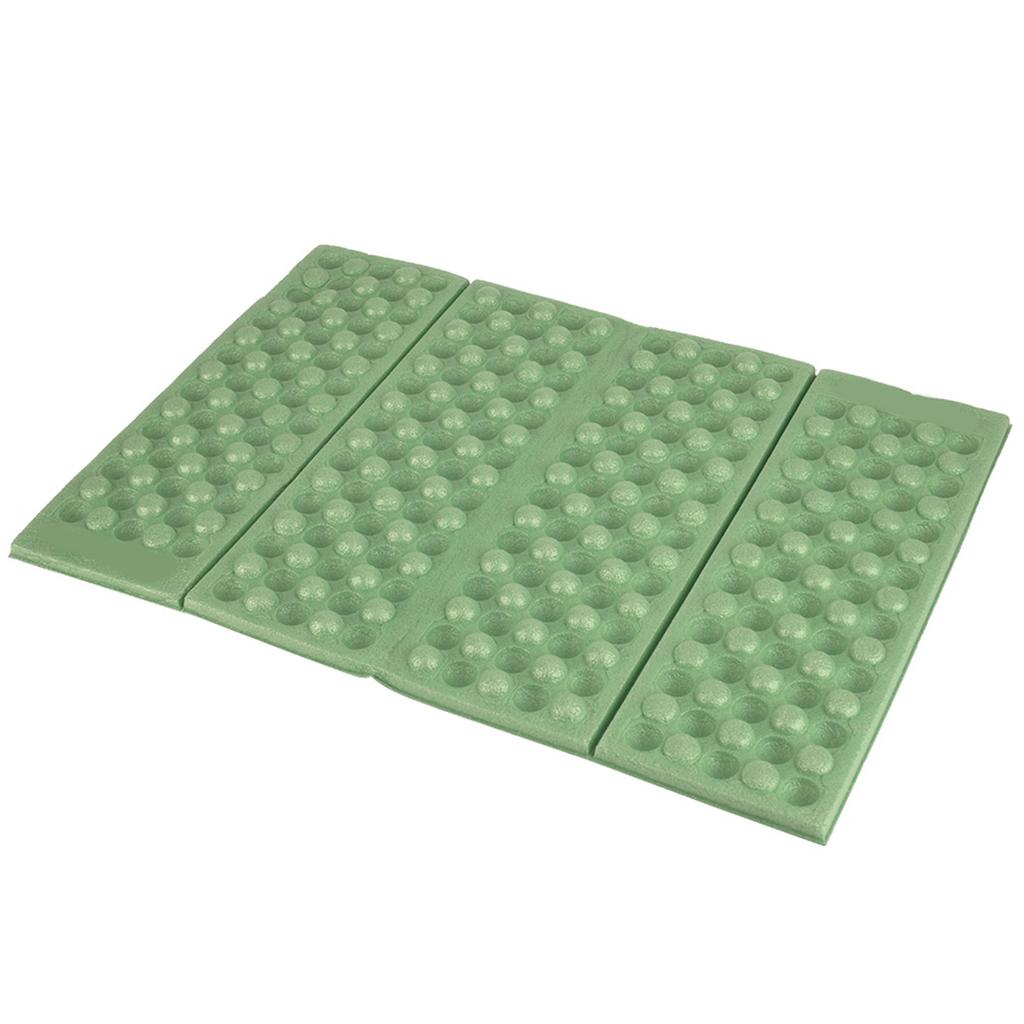 Outdoor Foam Waterproof Garden Cushion Seat Pad Camping Portable Folding Mat (Blue Black)