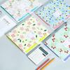 Multi-Layer Plastic Accordion File Folder with Labels for Students, Large Capacity for Test Paper Storage