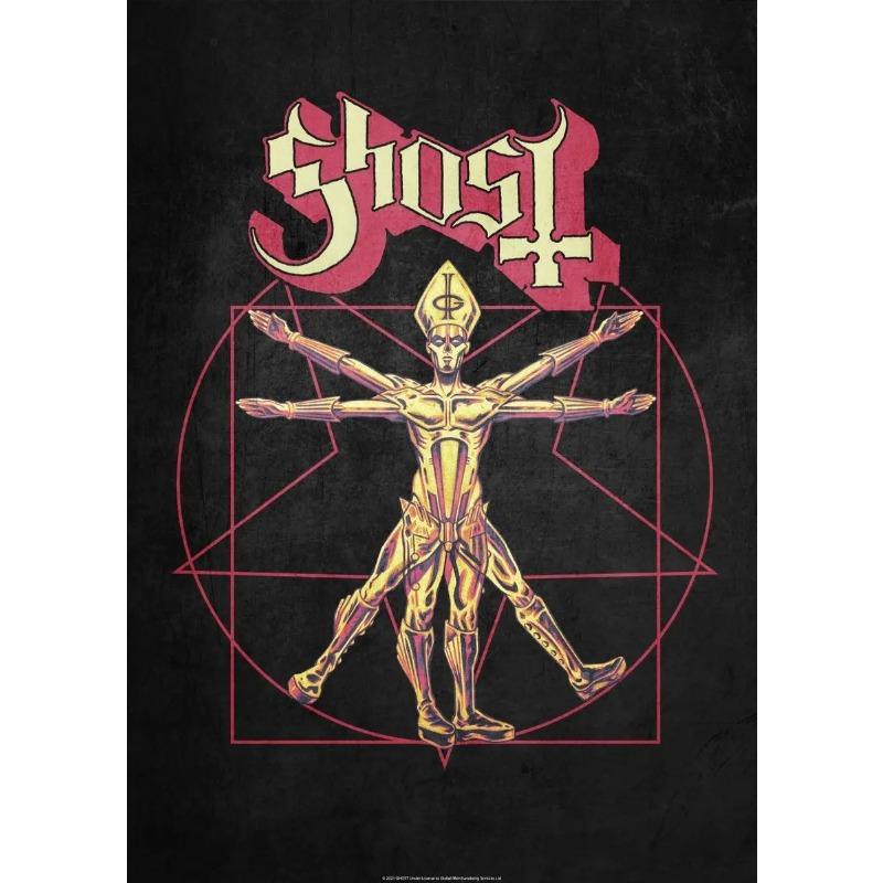 

Абстрактные Ghost Band Poster Heavy Metal Band Wall Art Холст Картина Печать HD Картины для Гостиной Кофейня Бар Домашний Декор 21cm×30cm NoFrame