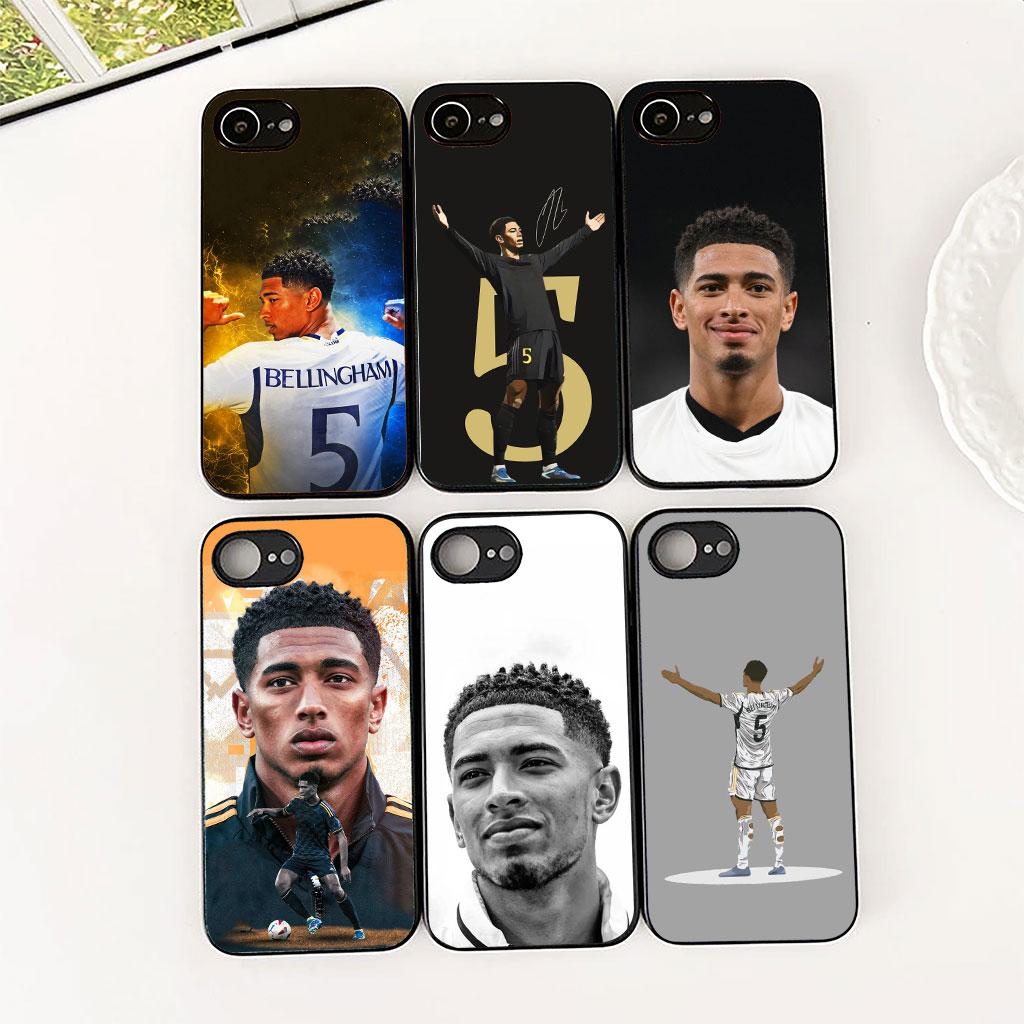 Phone Cover for Apple iPhone 16 14 15 Plus 11 Pro Max 16E ProMax + 16Plus 15+ 14+ Soft Case Football No5 Superstar Soccer NO 5