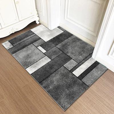 Nordischer Stil Design Matte Teppich Wohnzimmer Matte Küchenmatte PVC SeidenSchlinge Badematte Innen Außen Eingang Haustür Matte Teppich