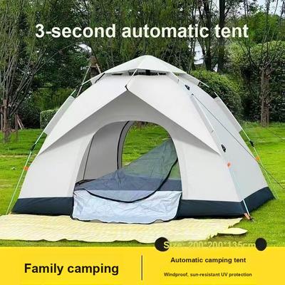Automatic Folding Tent Outdoor Camping Family Shelter Sunscreen Waterproof Hiking Gear