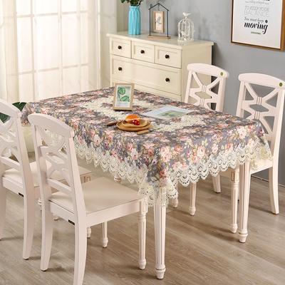 Pastoraler Stil, leichte Luxus-Tischdecke, digitale Vintage-Druck-Tischdecke, Wohnzimmer, dekorative Tischdecke, Außenhandel-Qualitäts-Tischdecke