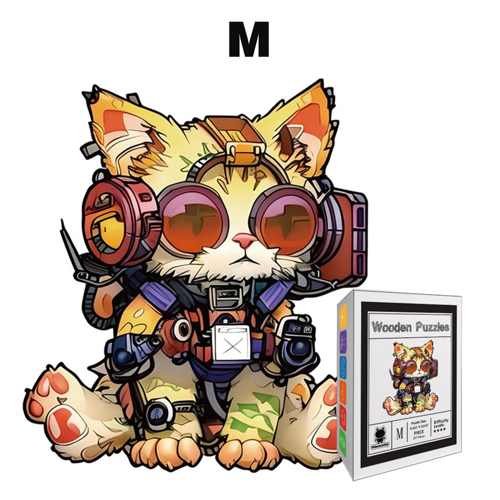 Wacocetoy Cross-border Irregular Shape Adult Wooden Puzzle - High Difficulty Decompression Assembly Toy