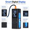 Portable Tire Pressure Gauge with Integrated Air Pump for Car Tire inflation210PSI Air Pressure22Tank Design with Rechargeable Battery LED Lighted