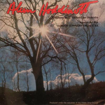 LP Record ALUN HODDINOTT - NORMAN DEL MAR, LO - Symphony No. 2 / Variants For Orche ORM1003 Welsh Arts Coun 1980 UK Classical Used