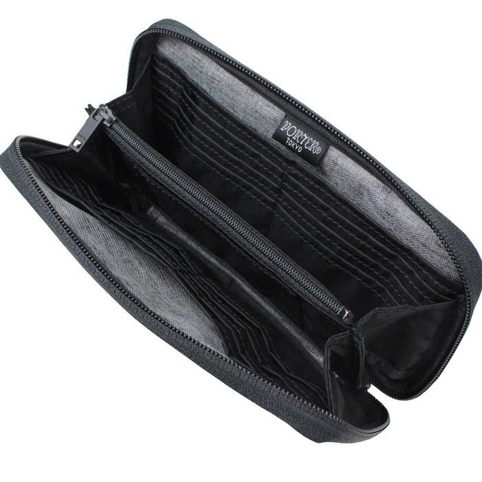 [Porter] TACTICAL Long Wallet 654-07080 Black 19x9.5x2cm