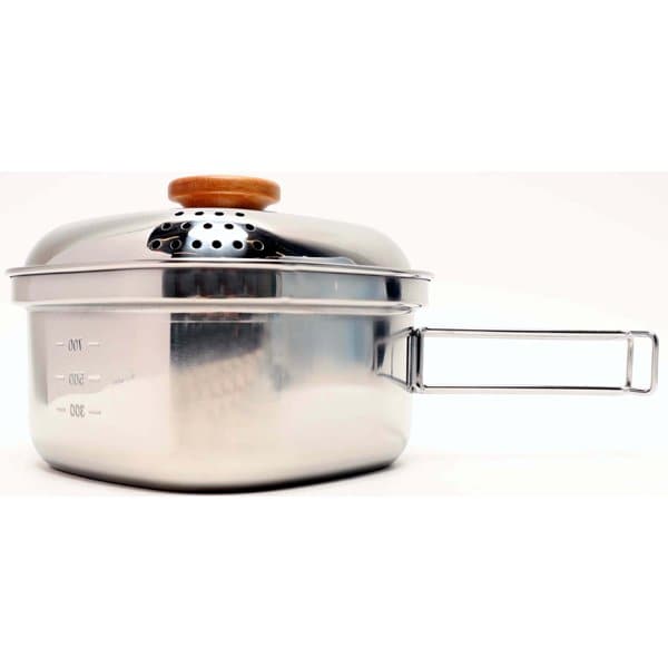 Captain Stag Captain Stag Uh 4202 [stainless Square Ramen Cooker 1.3l]