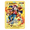NEW Metal Card 10000 Points Arceus Charizard Super Card Golden English Mewtwo Vmax GX EX Anime Collection Card Gift
