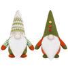 Faceless Elf Christmas Figure - Green Santa Claus Nordic Decoration