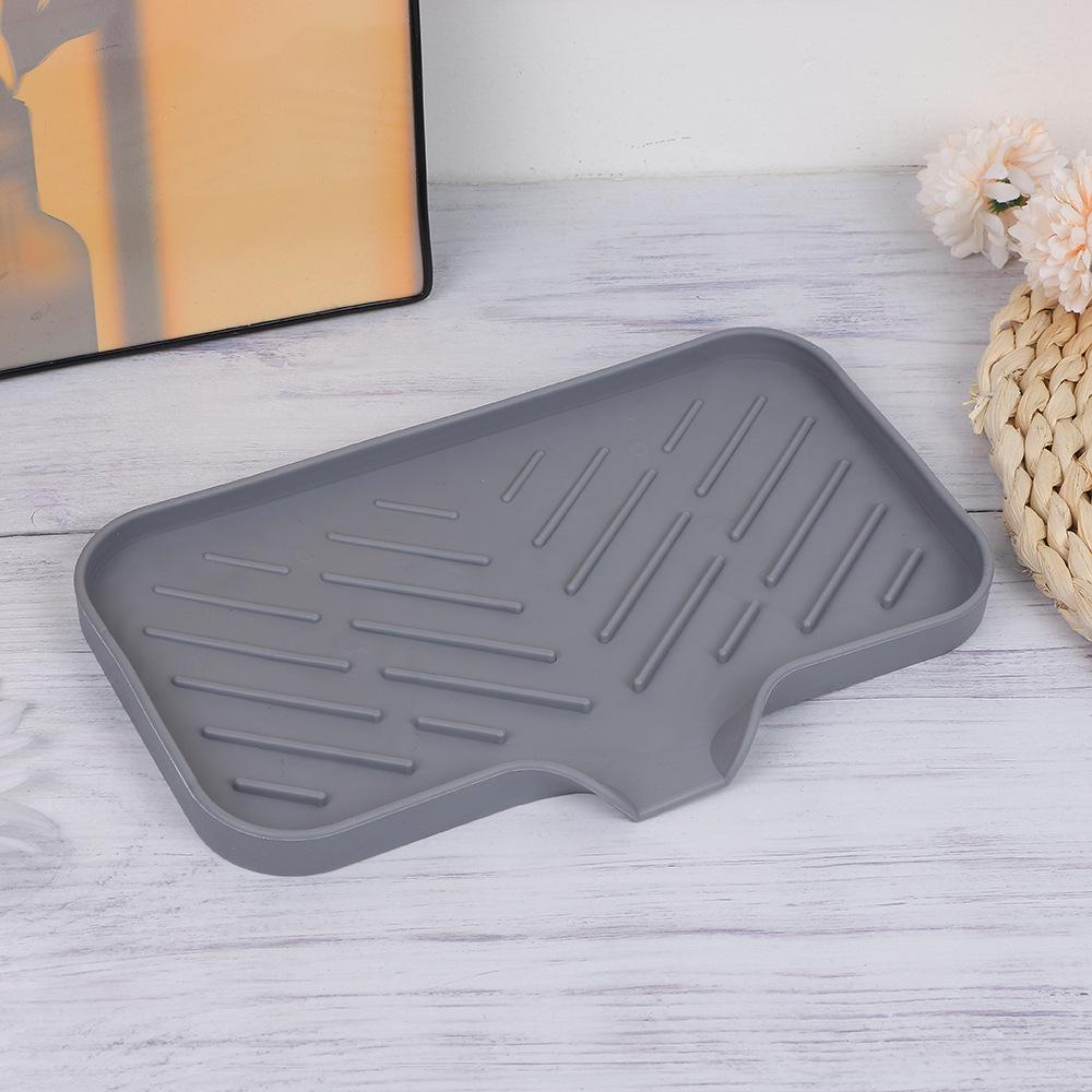 Japanese Style Silicone Soap Box: Creative Drain Pad Storage Tray for Bathroom, Toilet, or Kitchen