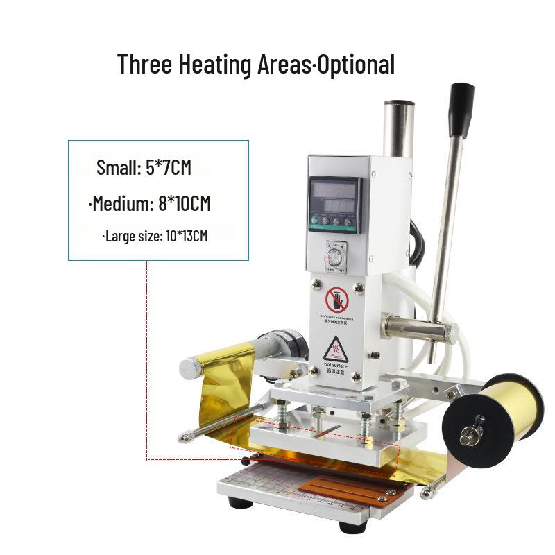 Compact Automatic Leather & Paper Hot Stamping and Embossing Machine