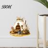 Cute Animal Wall Murals Cartoon Mouse Sticker, Fairy Tale Decal, PVC Waterproof Removable Vinyl Stickers Art Decors, Self Adhesive Mural for