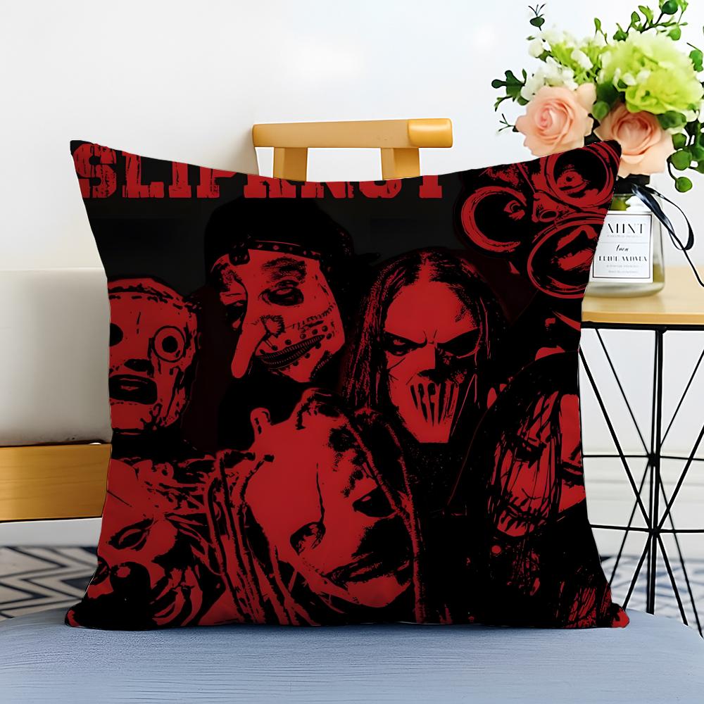 Slipknot Cushion Cover Washable Linen Pillowcase Soft for Sofa Bed Cozy Home Room Decor