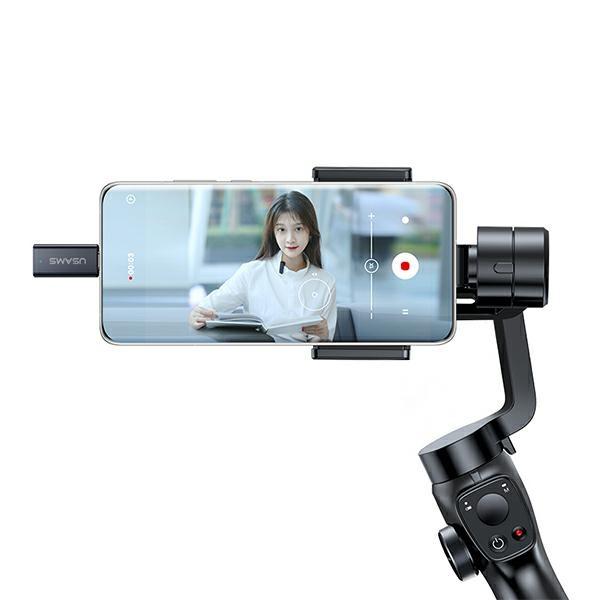 Usams Bezprzewodowy Mikrofon Krawatowyenc 2.4G Wireless Lavalier Microphone Lightning Zb244Mkf01 (Us-Zb244)