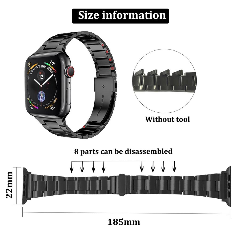 Women Stainless Steel Slim Bracelet For Apple watch Ultra3 11 10 9 8 7 49mm 40 42 41 45 46mm Band for iWatch Luxury Metal Strap