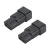 2pcs IEC320 C20 to IEC320 C21 Power Adapter Professional Plug and Play C20 to C21 Power Plug Adapter for UPS Power PDU