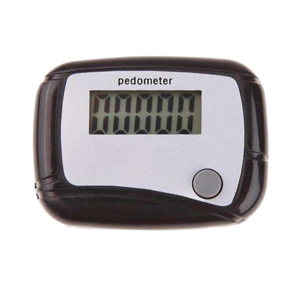 Digital LCD Calorie Counter Mile Counting For Walking Daily Target Monitor Pedometer For Senior Travel Hiking Outdoor Swimming