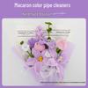 Colorful Chenille Sticks: Craft Pipe Cleaners for Kids' Velvet Flower Bouquets