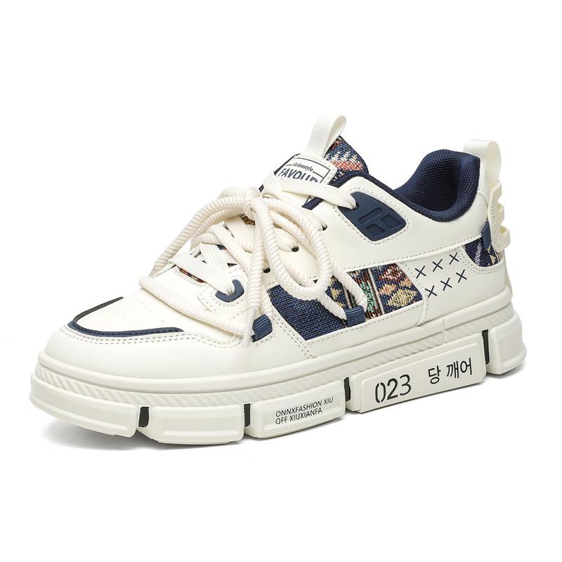 

Men s shoes spring niche original trendy brand versatile sports and leisure board shoes platform big head foot width advanced 39