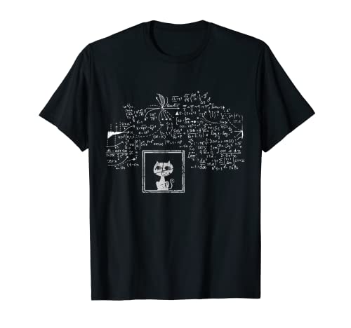 Schrodinger s Cat in a Box Quantum Physicist Science T-Shirt
