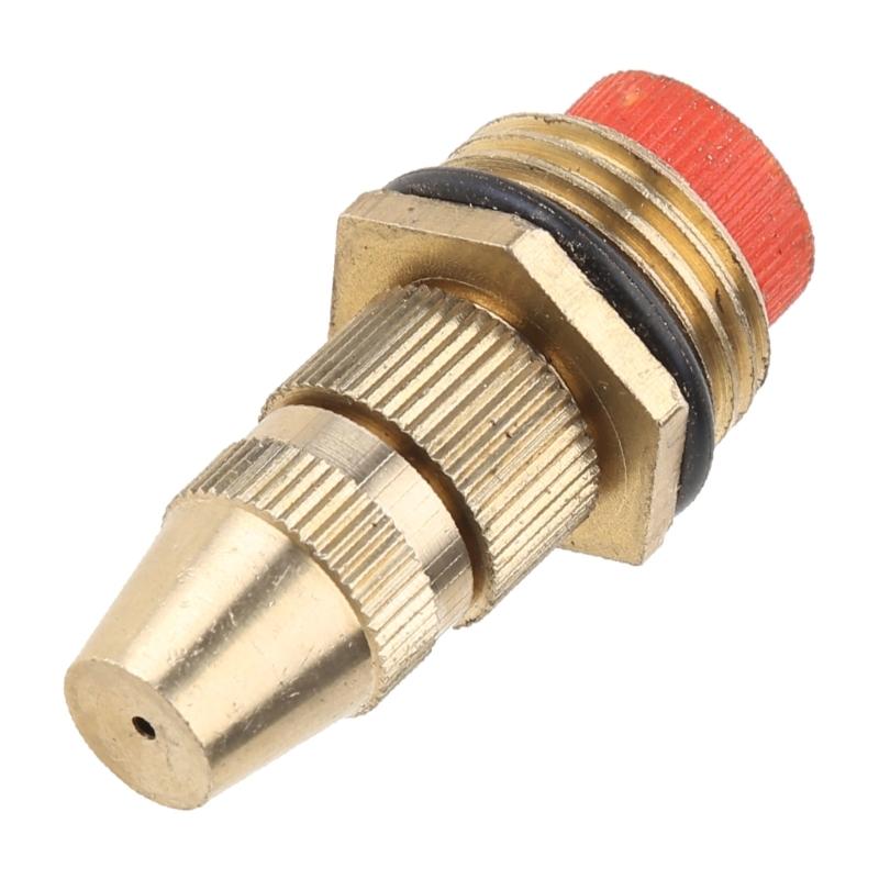 1/2" Brass Atomizing Spray Fitting Connector Misting Nozzle Filter Garden Irrigation Mounting Water Sprinkler Nozzle